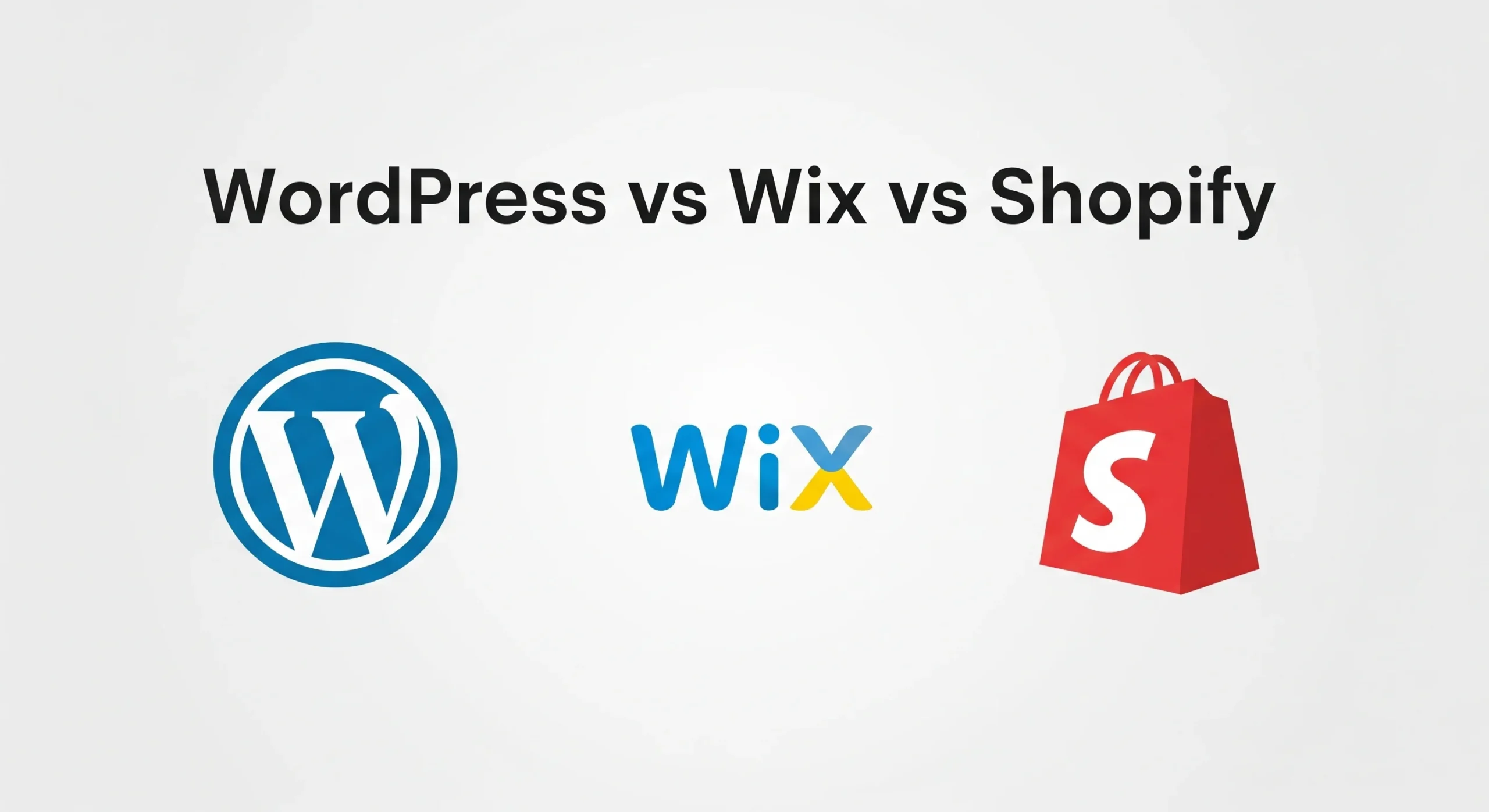 WordPress vs Wix vs Shopify: Which Is Best for You?